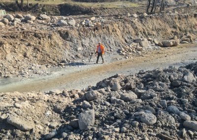 Bonifica bellica letto fluviale