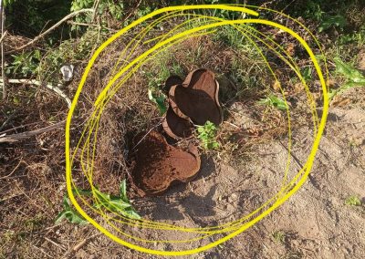 Ritrovamento materiale bellico