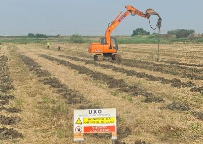 Trivellazioni per bonifica bellica